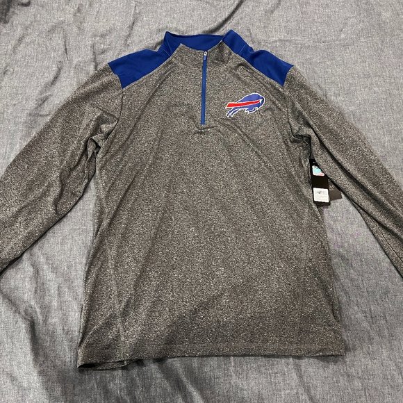 Buffalo Bills Men's New Quarter Zip Size Medium - Picture 1 of 3